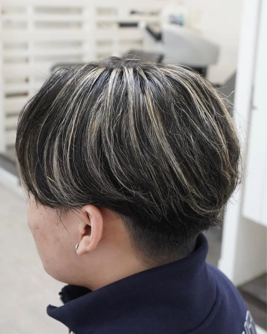 カラー メンズ ✨️ツイスパ波巻き特 化小杉澪生✨️のヘアスタイル