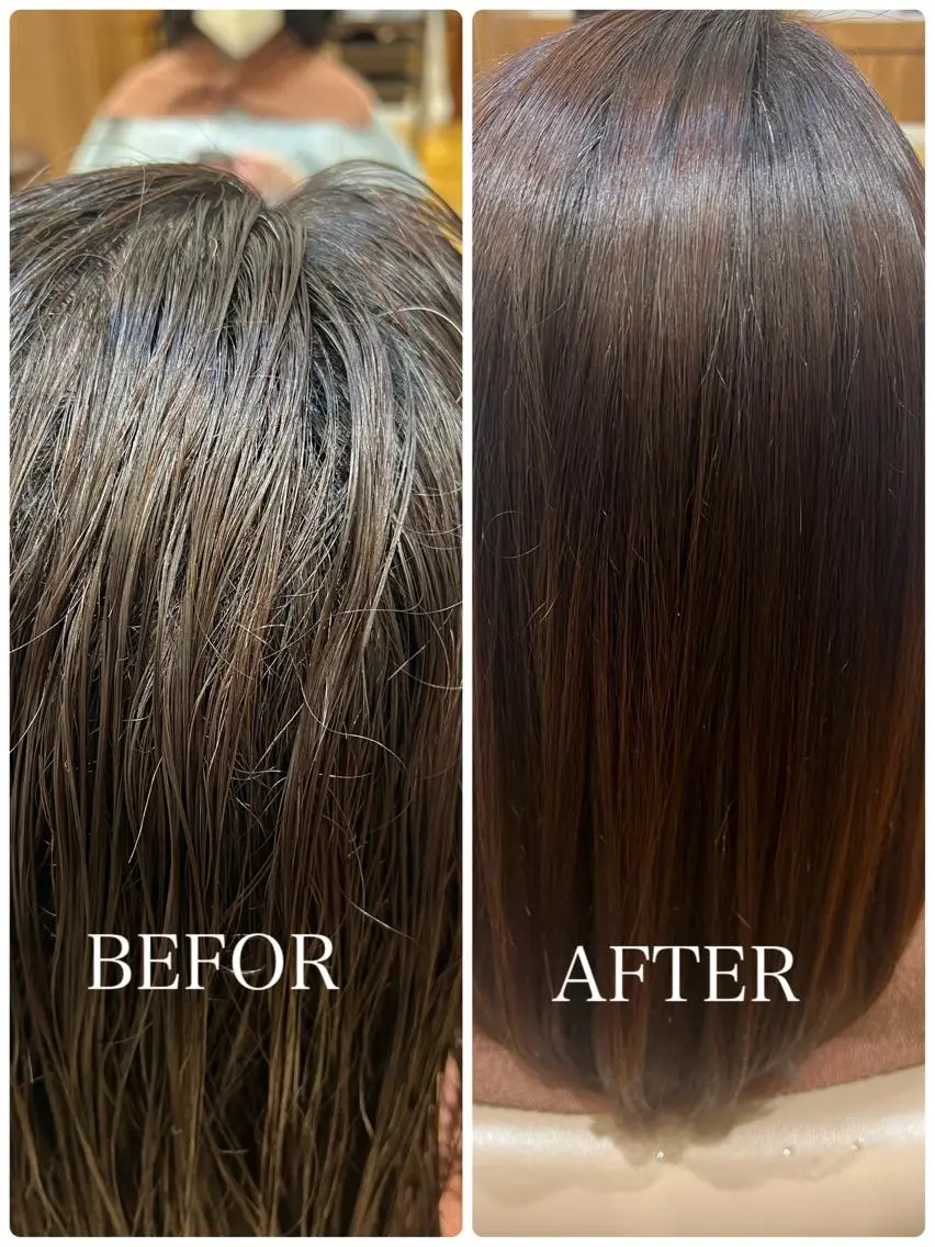 セミロング 村中 逸紀のヘアスタイル
