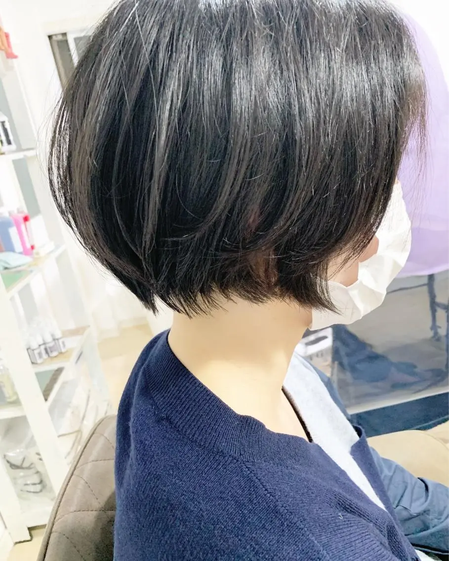 ショート ショートボブ ボブ ショートヘア ショート&ボブ井上 菜樹のヘアスタイル