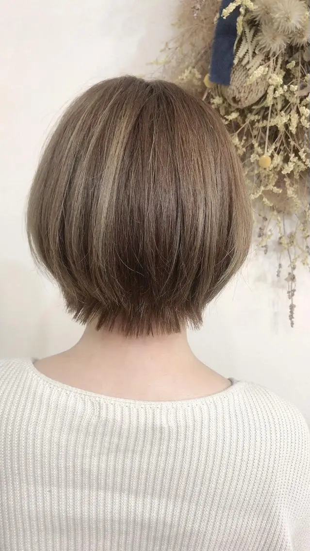 ショート カラー ショートヘア hair works raptureのヘアスタイル