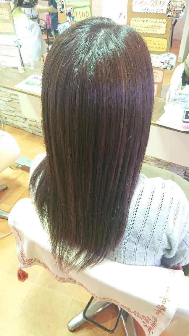 ロング カラー トリートメント 山口 彩海のヘアスタイル