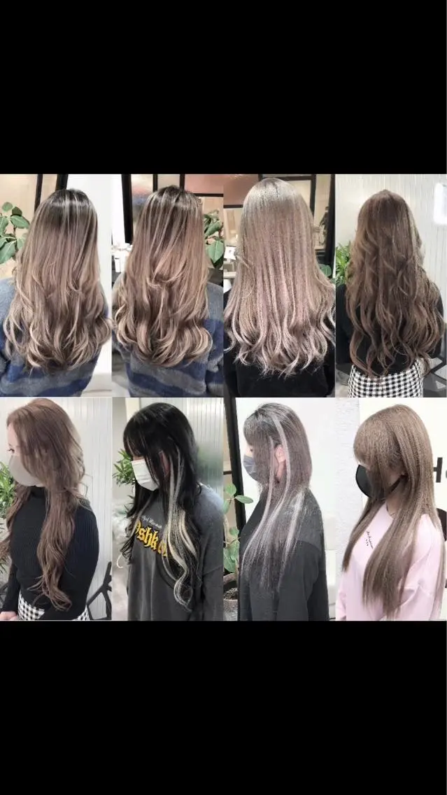ロング カラー LOOP hairのヘアスタイル