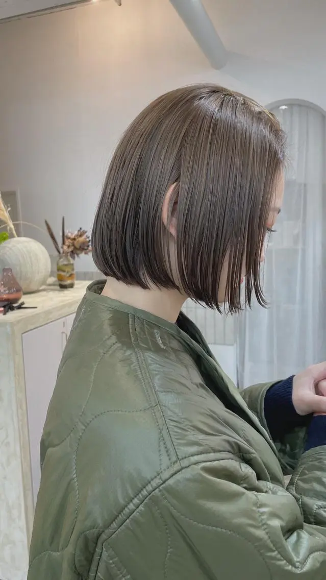 ショート ボブ スギヤマ ショウゴのヘアスタイル