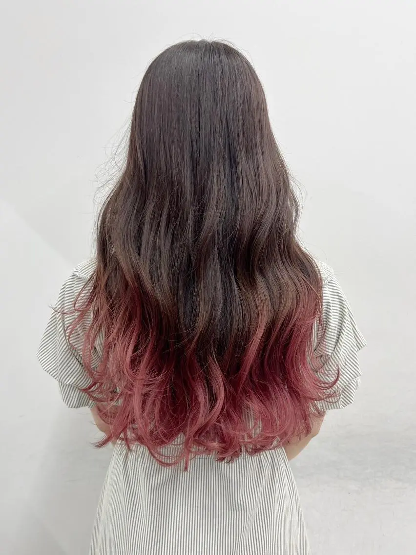 カラー ロング アディクシーカラー アッシュ ブルーカラー ダークアッシュ グレージュ 【公式】amble luxe池袋東口🩷のヘアスタイル