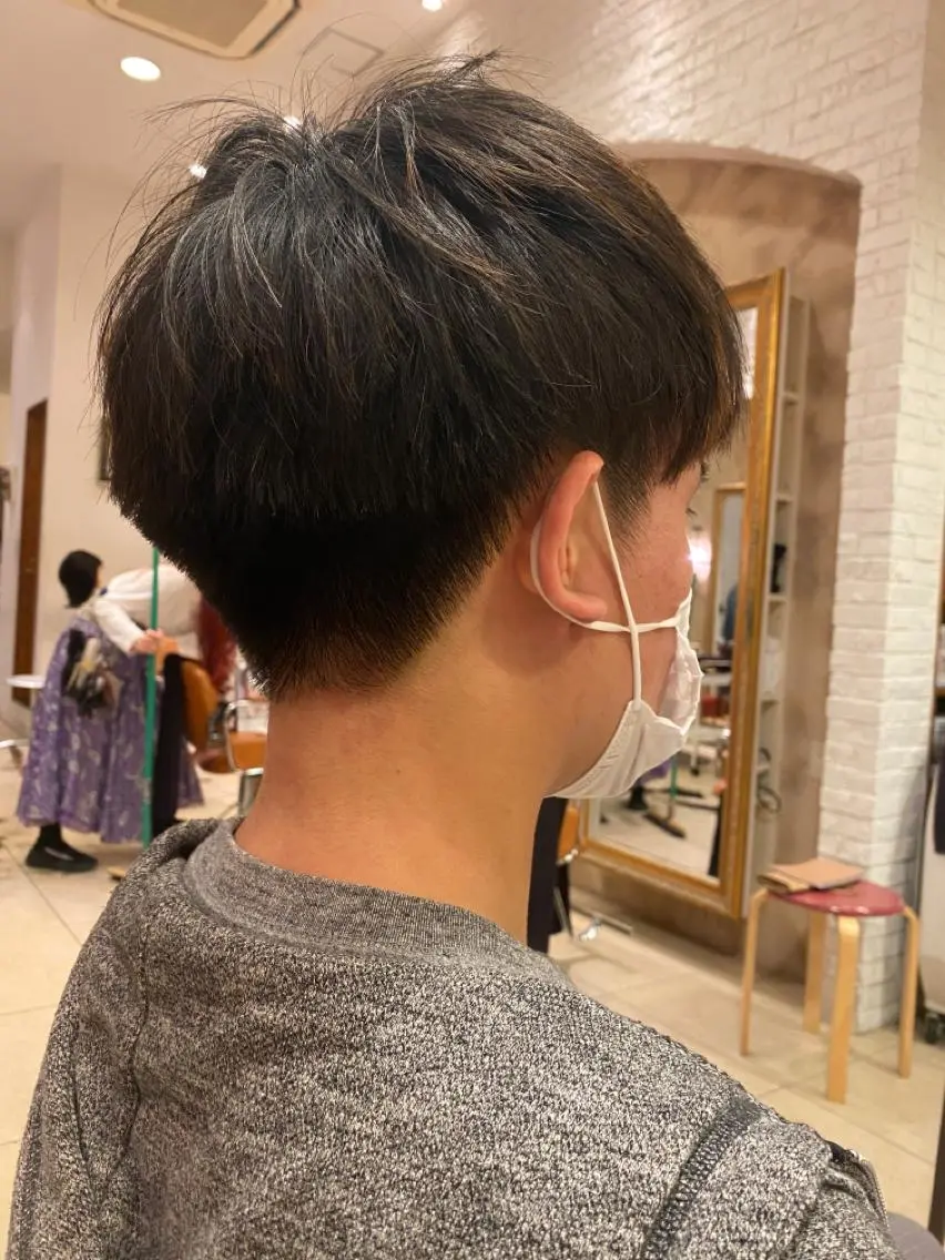 メンズ ツーブロック sakamoto sayaのヘアスタイル