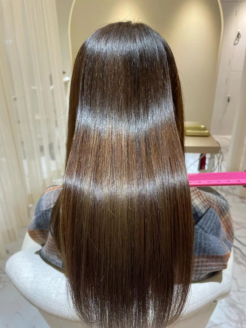 ロング 髪質改善 トリートメント カット ヘアカラー トリートメント ヘッドスパ 代表✩.*˚白井 美香のヘアスタイル
