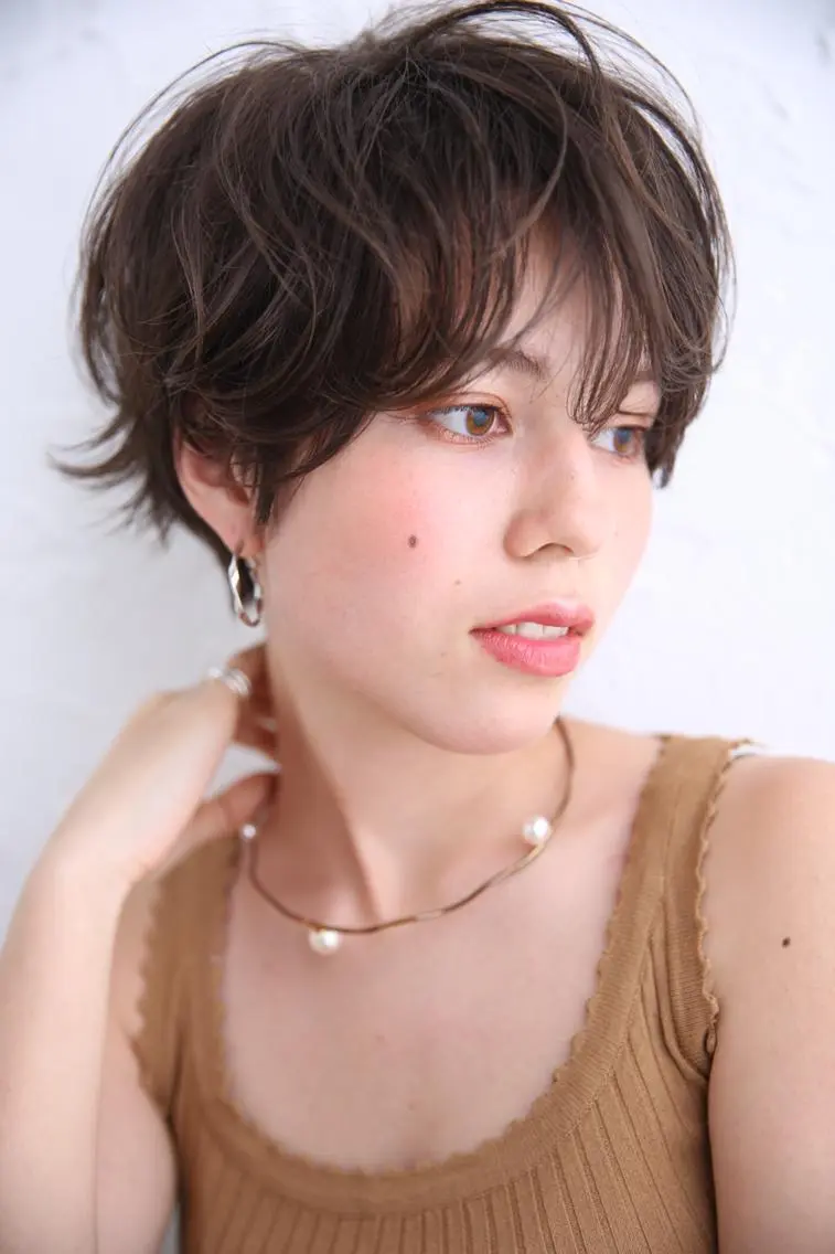 ショート 丸みショート ショートヘア 代表 土屋ヒロユキ ショートカットのヘアスタイル