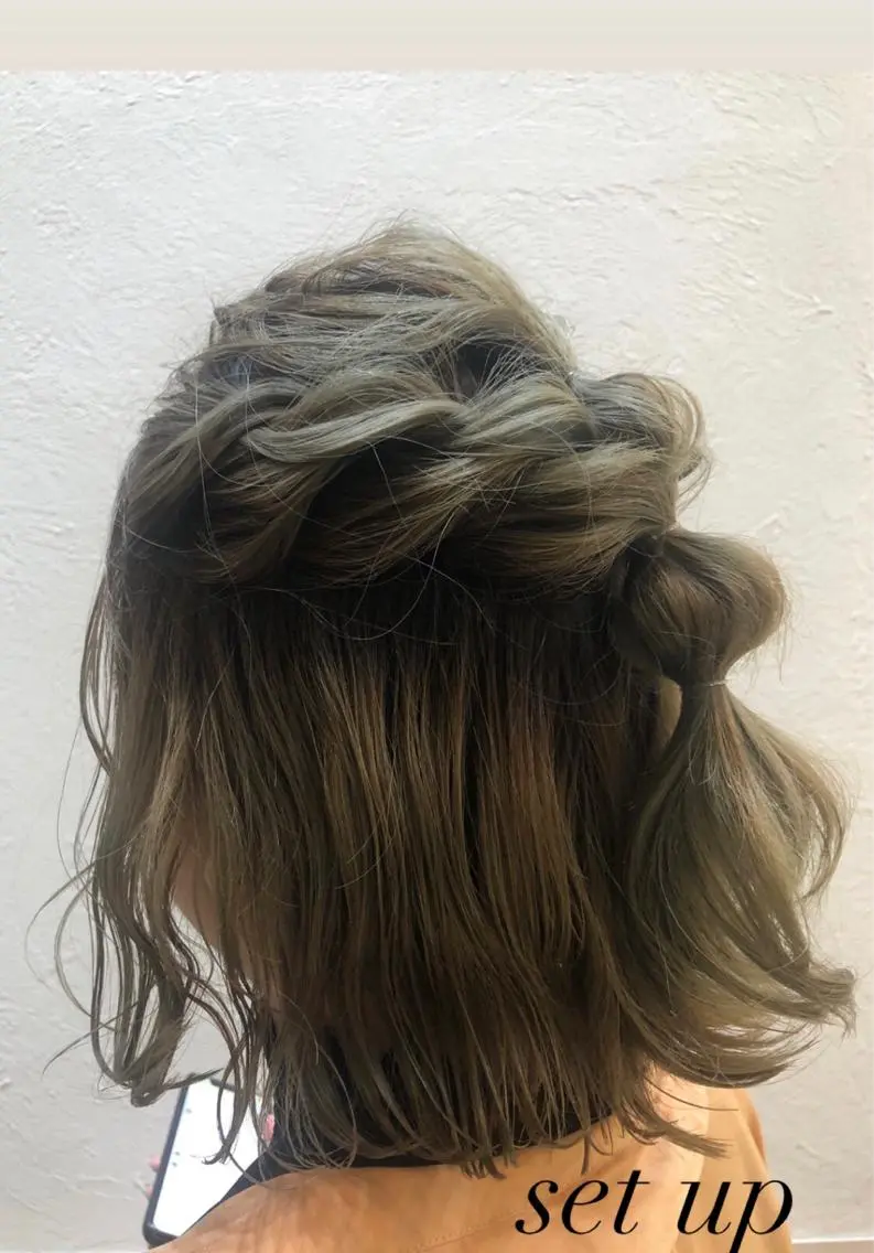 ヘアセット 縮毛矯正/髪質改善/ 艶髪ササキナツミのヘアスタイル