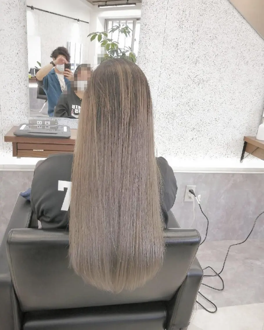 ロング カット ヘアカラー トリートメント ヘアセット 6月オープン♪豊見城 Lodattu✁清水のヘアスタイル