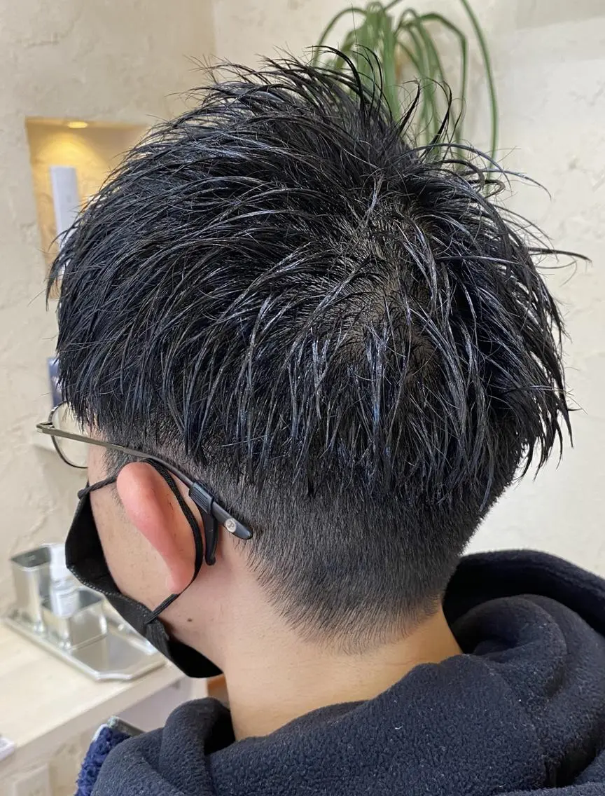 ショート メンズ ツーブロック ベリーショート 近藤 大介のヘアスタイル