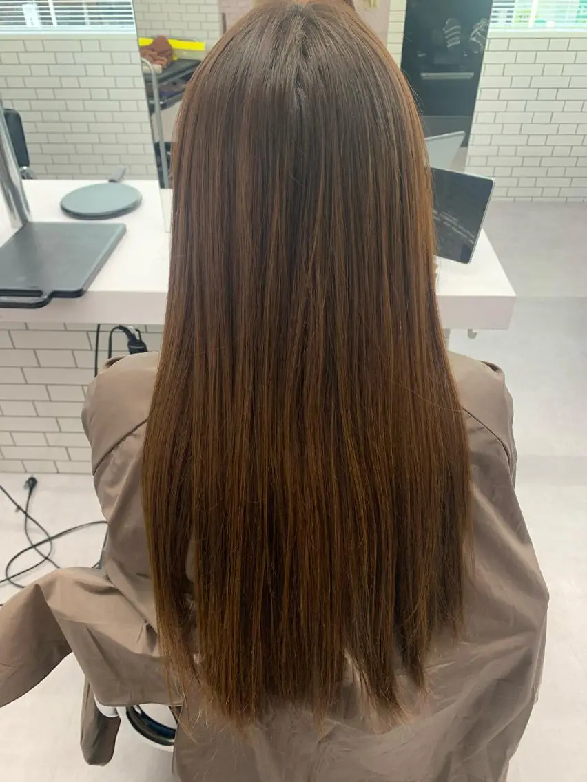 ロング 蔵前🫧韓国風レイヤ ーカット🫧KAHOのヘアスタイル