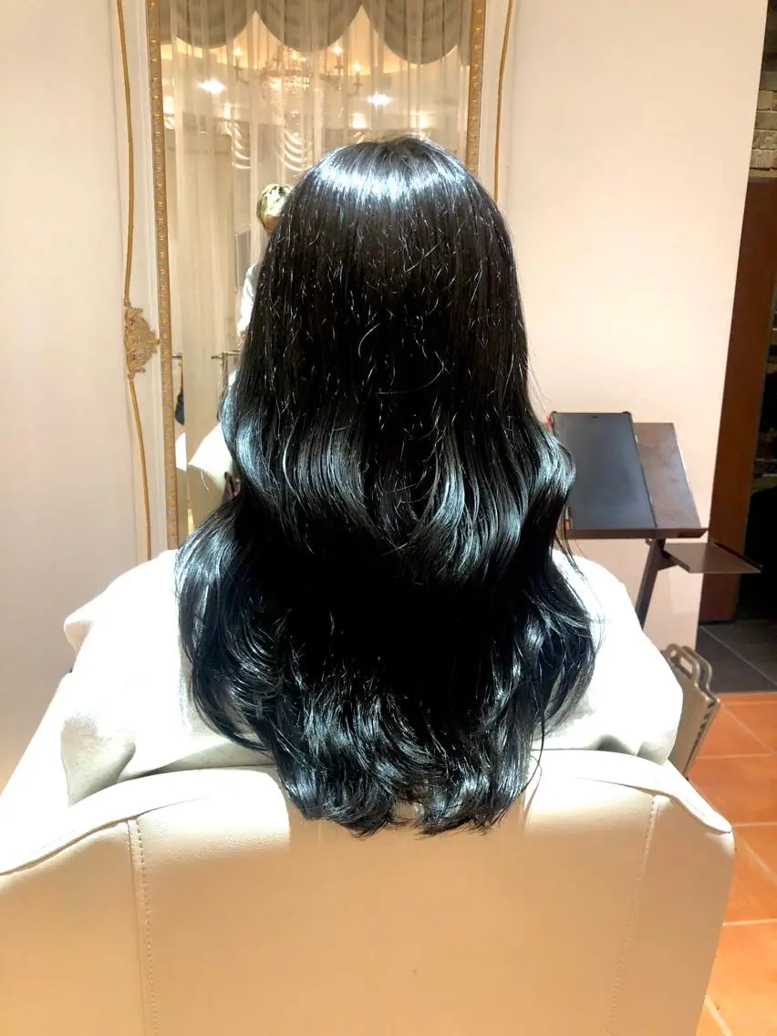ミディアム 韓国風ヘア kyosuke 透明感カラーのヘアスタイル