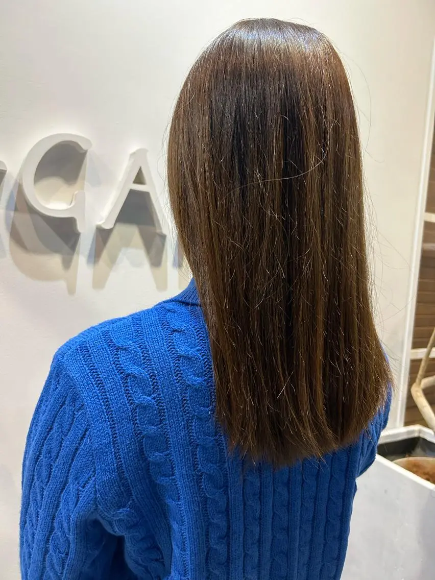 ロング ブラウンカラー 🫧tomoka🫧のヘアスタイル