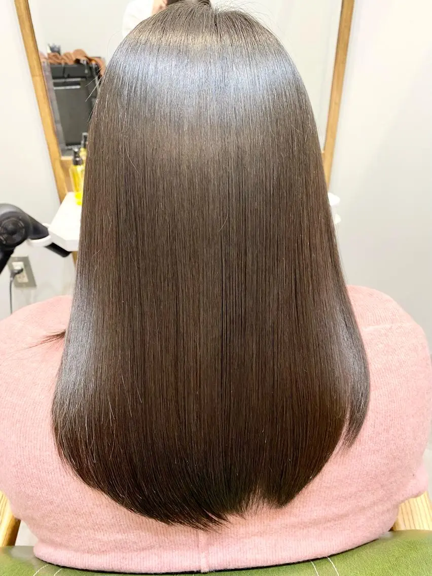 ロング 鈴木 啓介のヘアスタイル