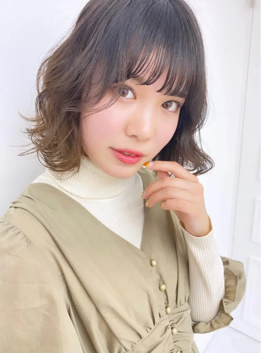 ミディアム ヘアアレンジ TELA HAIR 石岡♡aikaのヘアスタイル