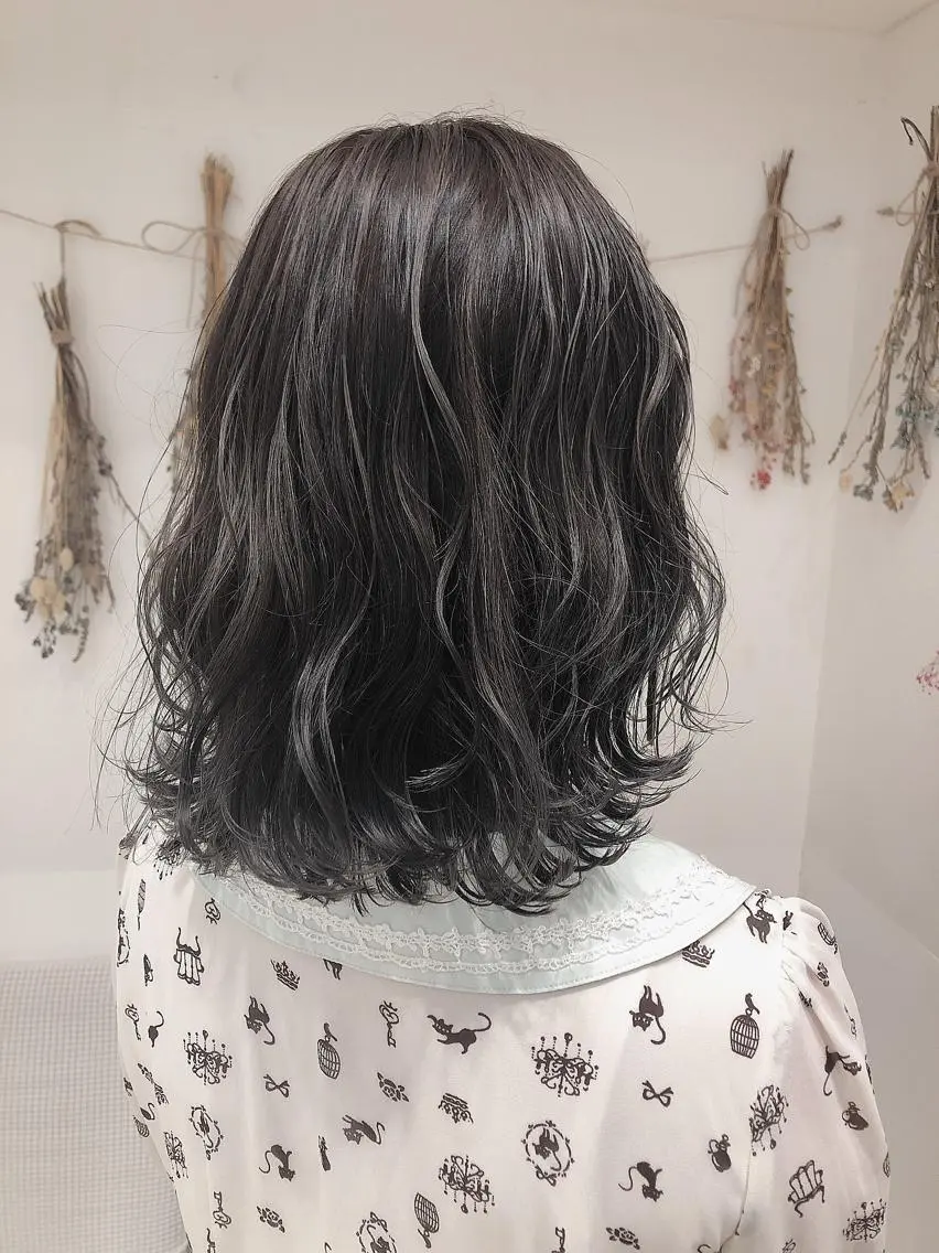 ミディアム カラー はだゆうき @hadadan08のヘアスタイル