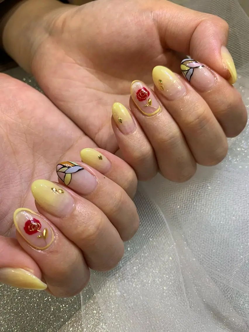 ネイル ハンドネイル フットネイル nail salon mieux(ミュー)のマツエク・マツパデザイン
