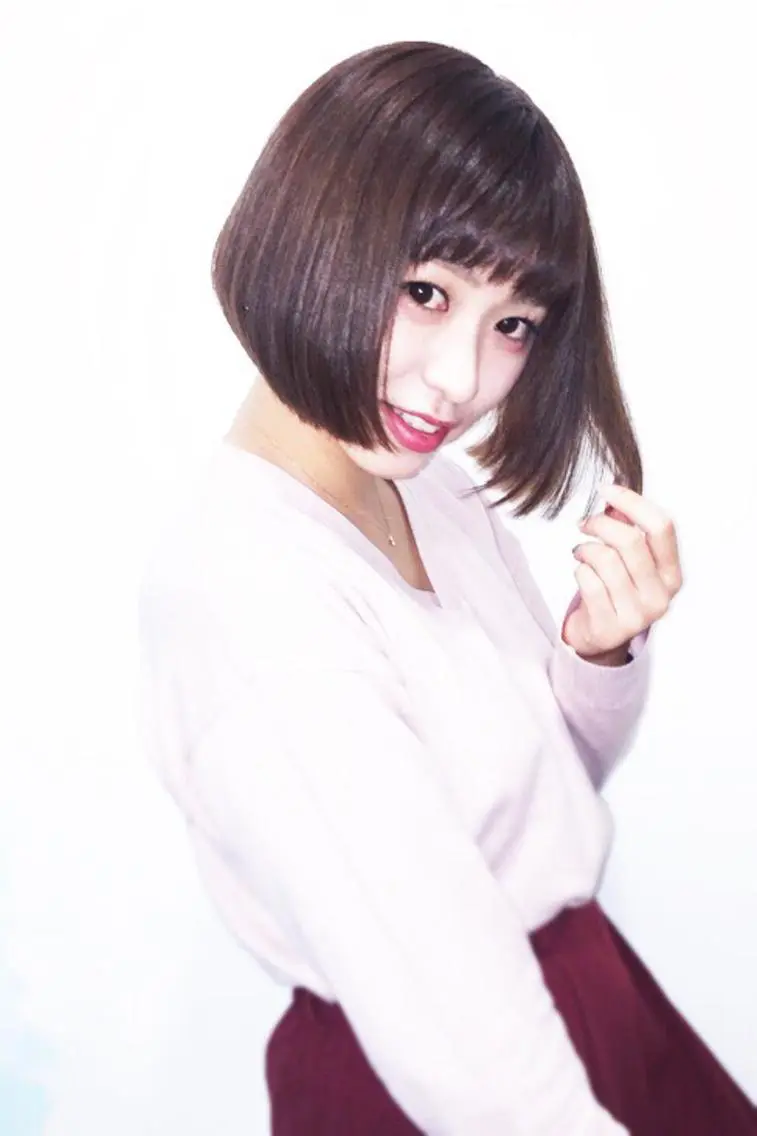 ショート カラー 黒髪 ボブ ⭐️バッサリカット モデル募集⭐️佐野のヘアスタイル