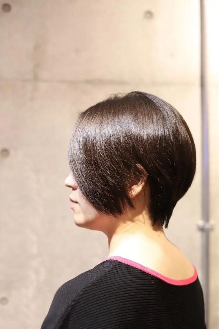 ショート ショートヘア アドミラルYoshi oのヘアスタイル