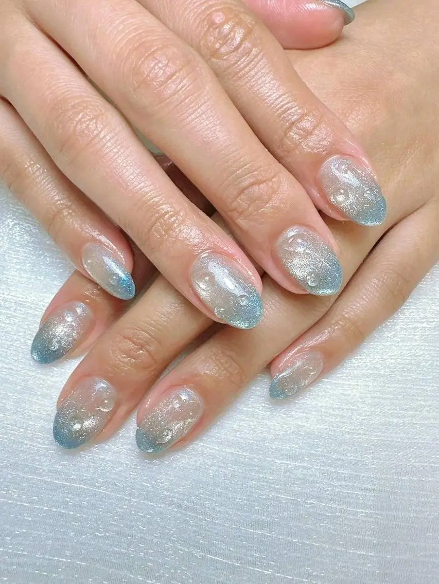 ネイル ジェルネイル マグネットネイル 持ち込み オフィスネイル パラジェル ハンドネイル Mihana Nails.*♡のネイルデザイン