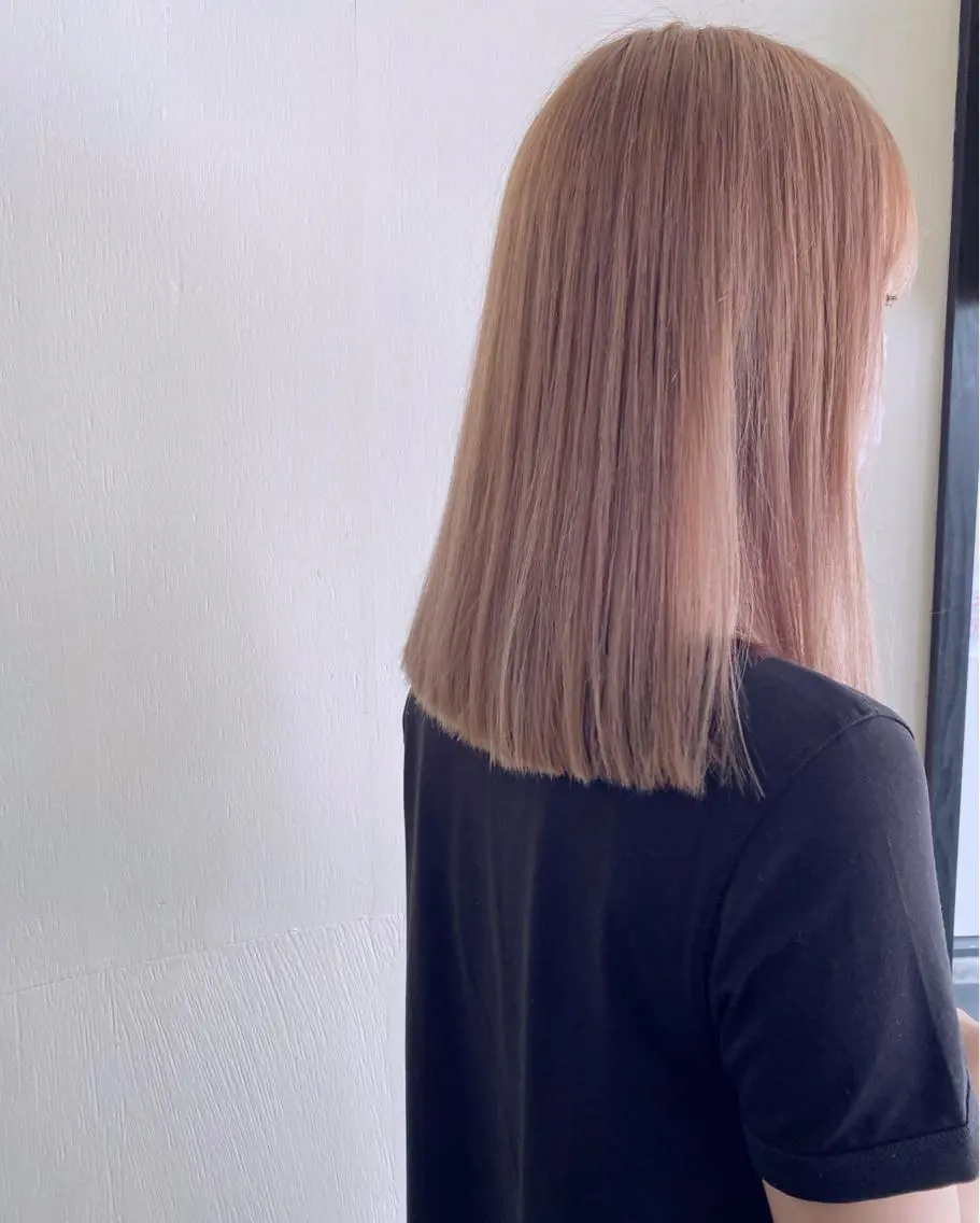 ミディアム カラー LOVESTOIKE 堂本のヘアスタイル