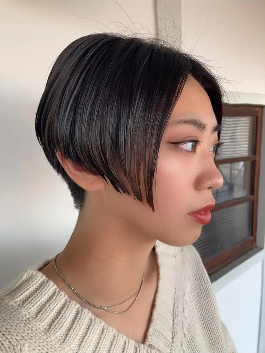 ショート ハンサムショート ショートヘア カット タカツド ユウキのヘアスタイル