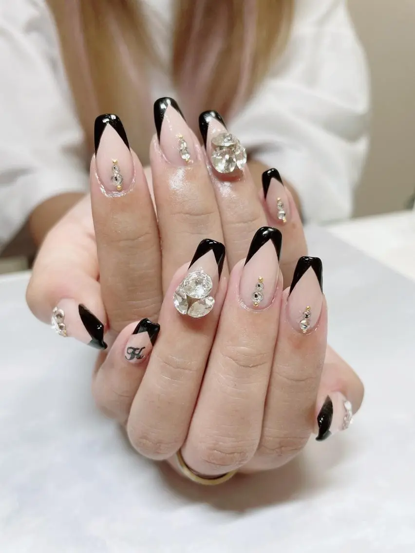 ロング ハンドネイル nail＆eye YUMIのマツエク・マツパデザイン