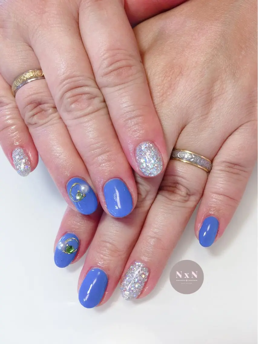 ネイル ジェルネイル ぷっくりネイル nail salon N×Nのネイルデザイン