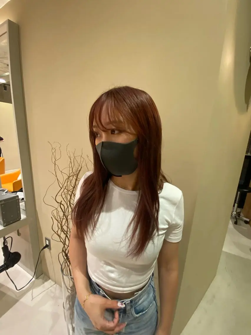 セミロング カラー 🎀オイダイラ モモカ🎀のヘアスタイル
