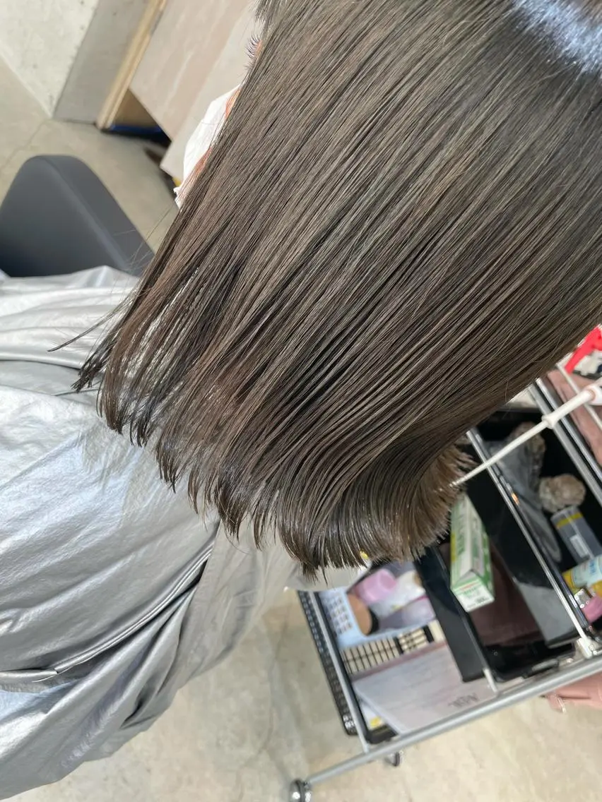 ミディアム カラー 透明感カラー ♡ yumaのヘアスタイル