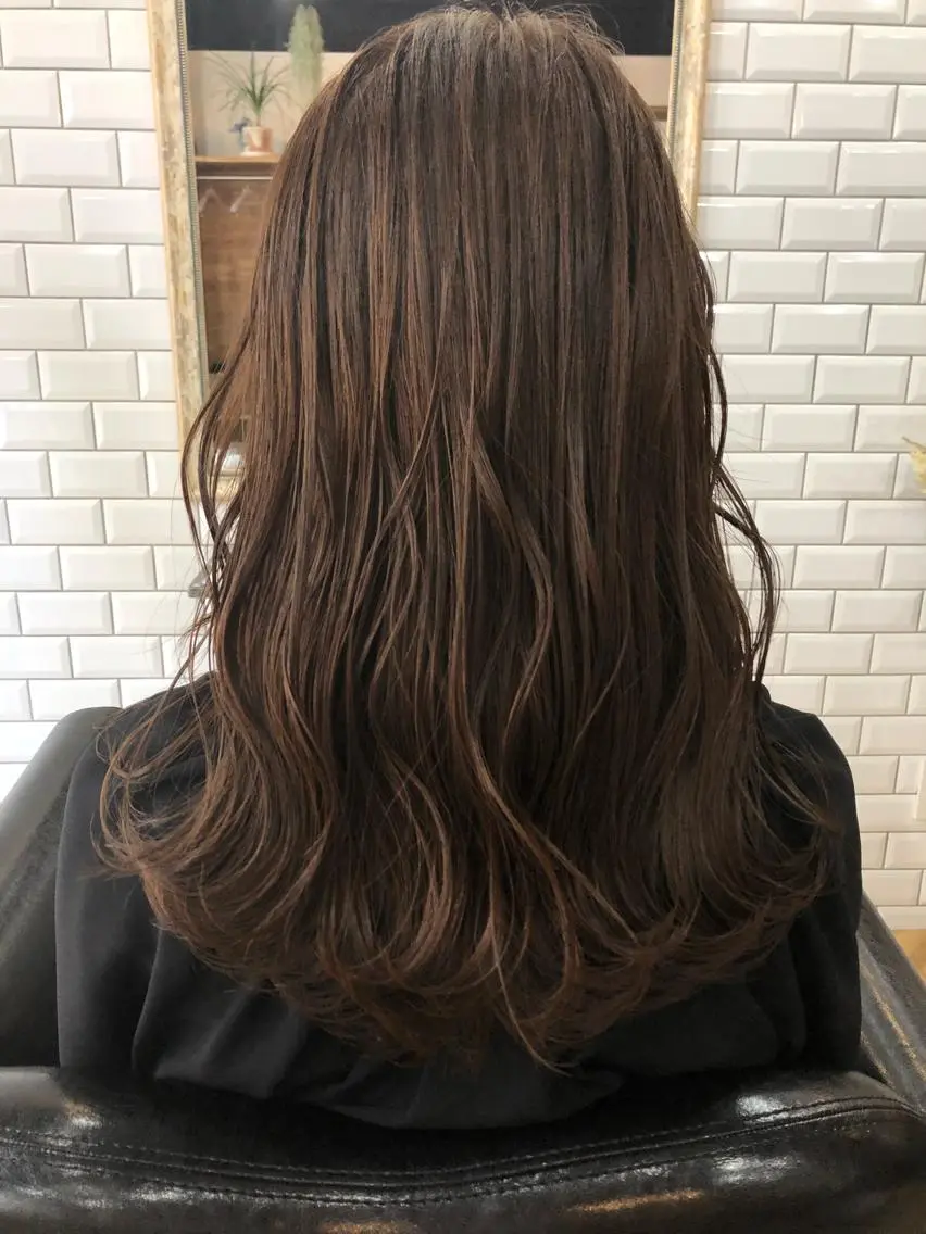 ロング カラー 橋本 敬介のヘアスタイル