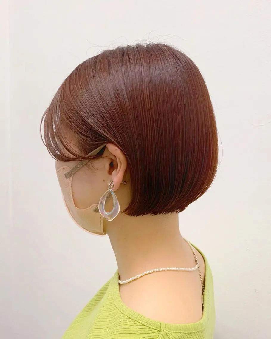 ショート カラー カット ヘアカラー トリートメント 🍟ミニモ限定🍟 ai.stylistのヘアスタイル