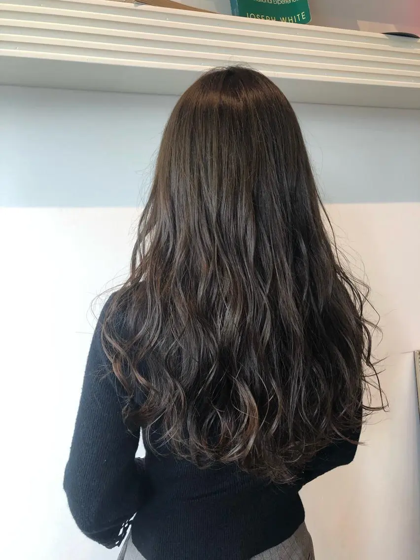 ロング カラー グレージュ モカグレージュ ヘアカラー 💐パーソナルカラー /市橋加菜💐のヘアスタイル