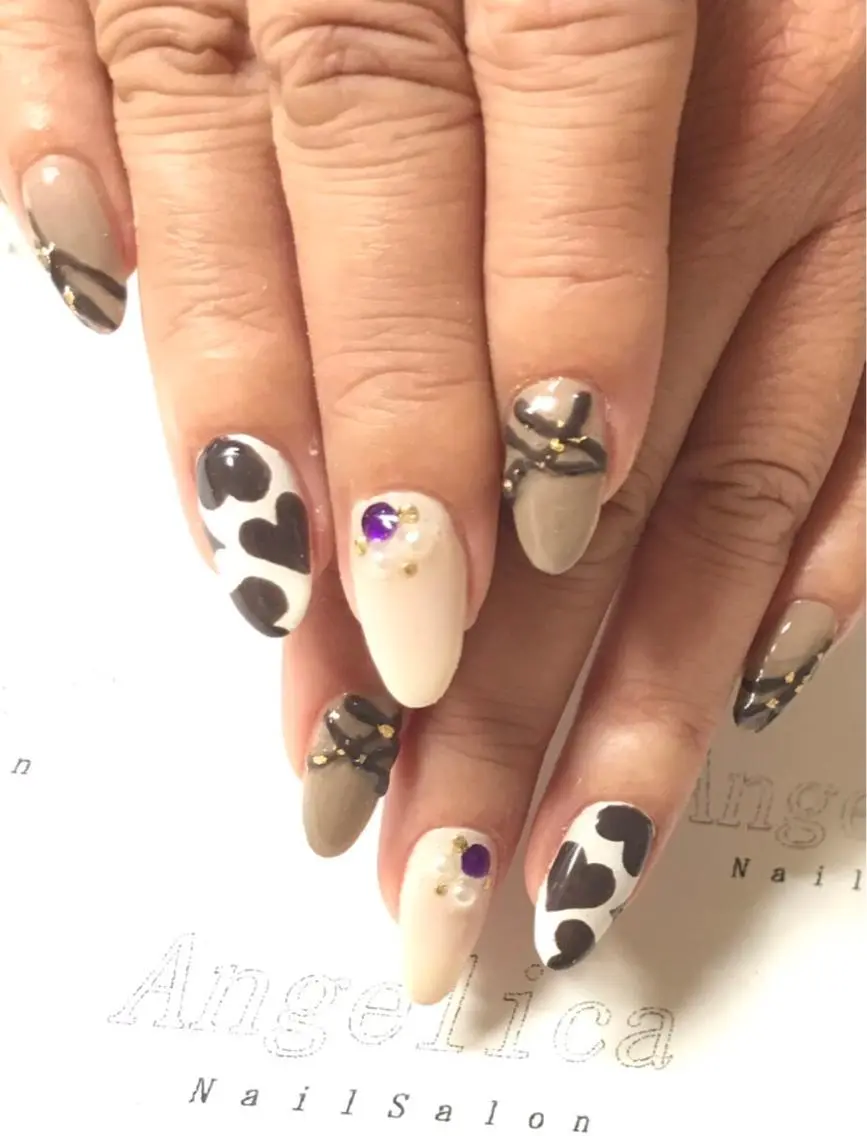 ネイル ハンドネイル Angelica ネイリストのネイルデザイン