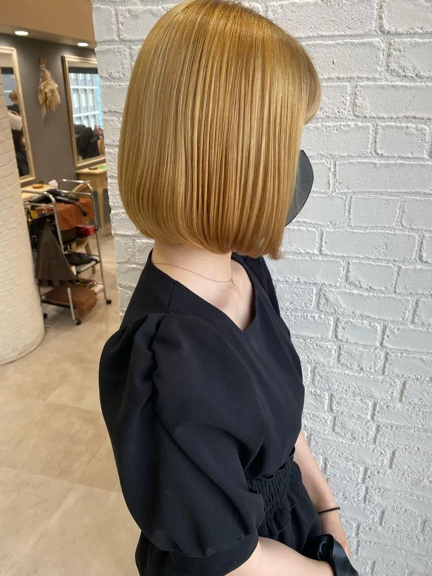 ショート ボブ FUJII MARINのヘアスタイル