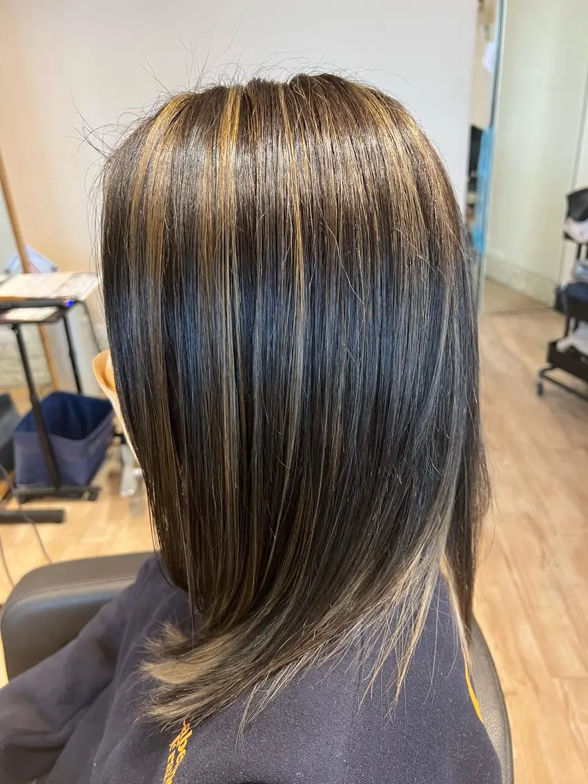 ロング カラー 関口 友行のヘアスタイル