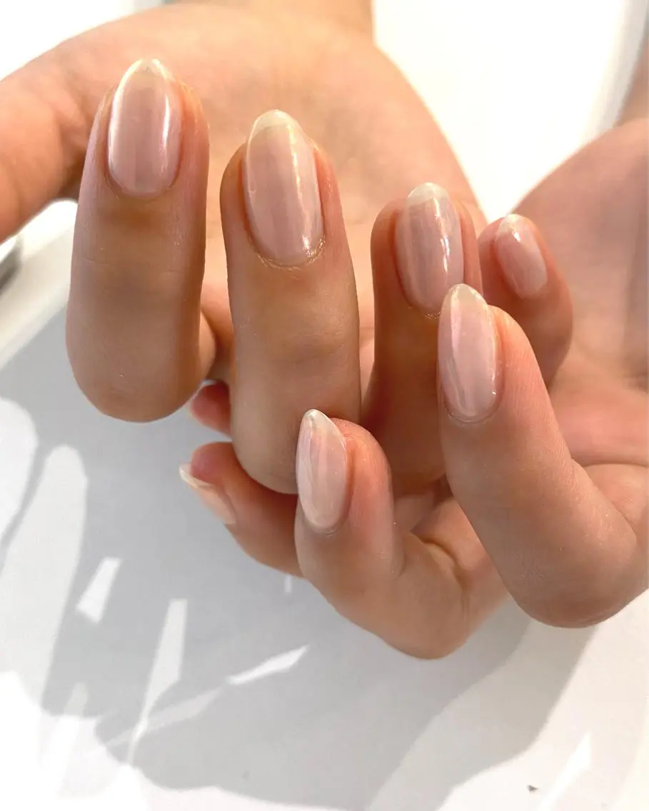 ネイル オーロラネイル ハンドネイル Ann nailのネイルデザイン