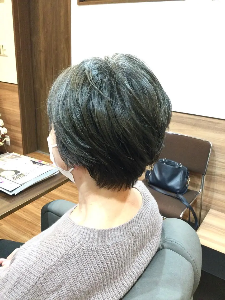 ショート ショートヘア Annon プライベートサロンのヘアスタイル