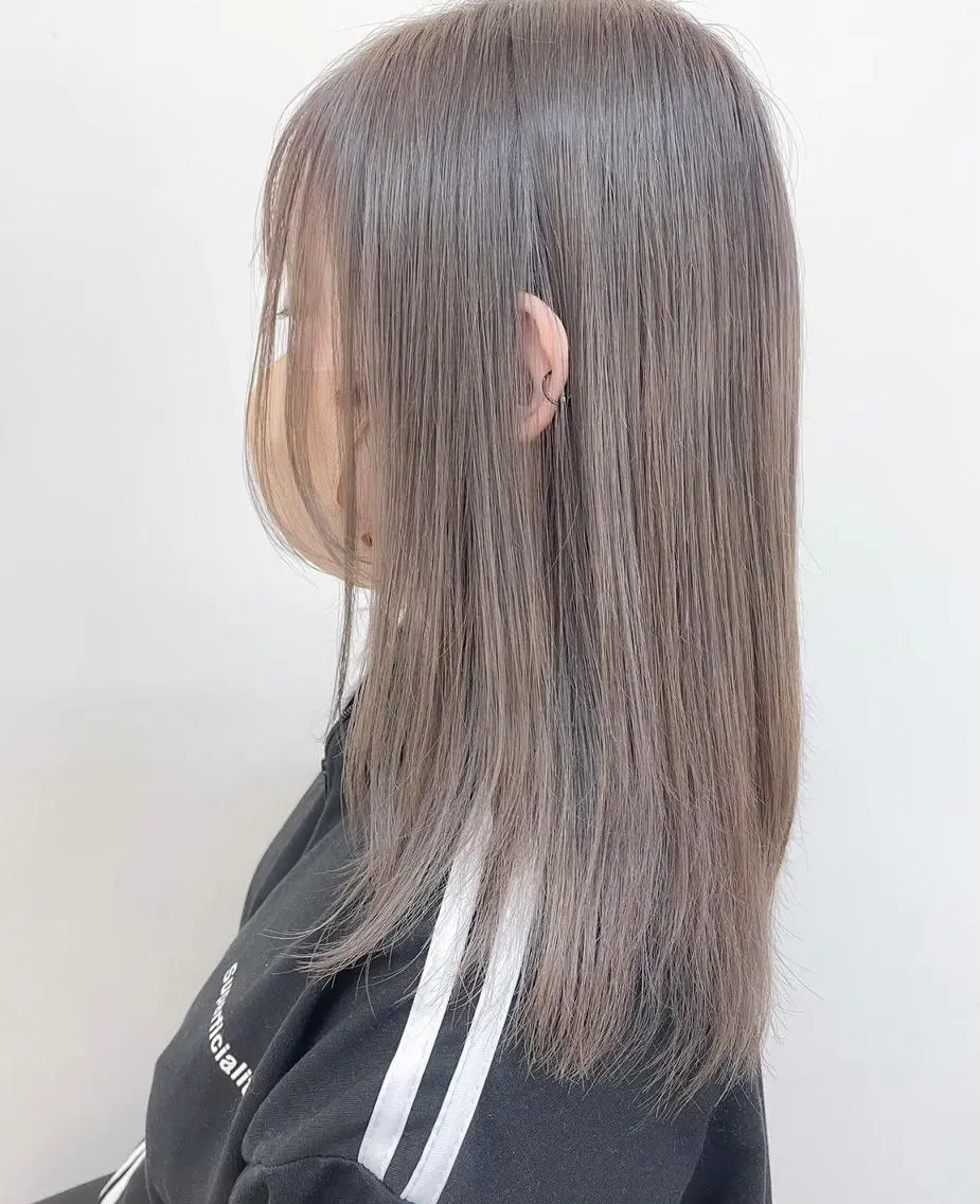 ロング カラー 透明感カラー ロング 🌼ベージュ/暖色 🌼すずのヘアスタイル