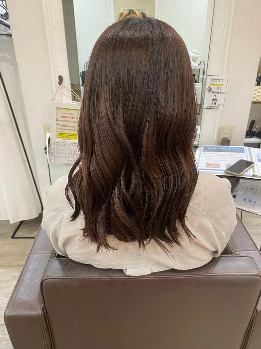 ロング 前橋 姫奈のヘアスタイル