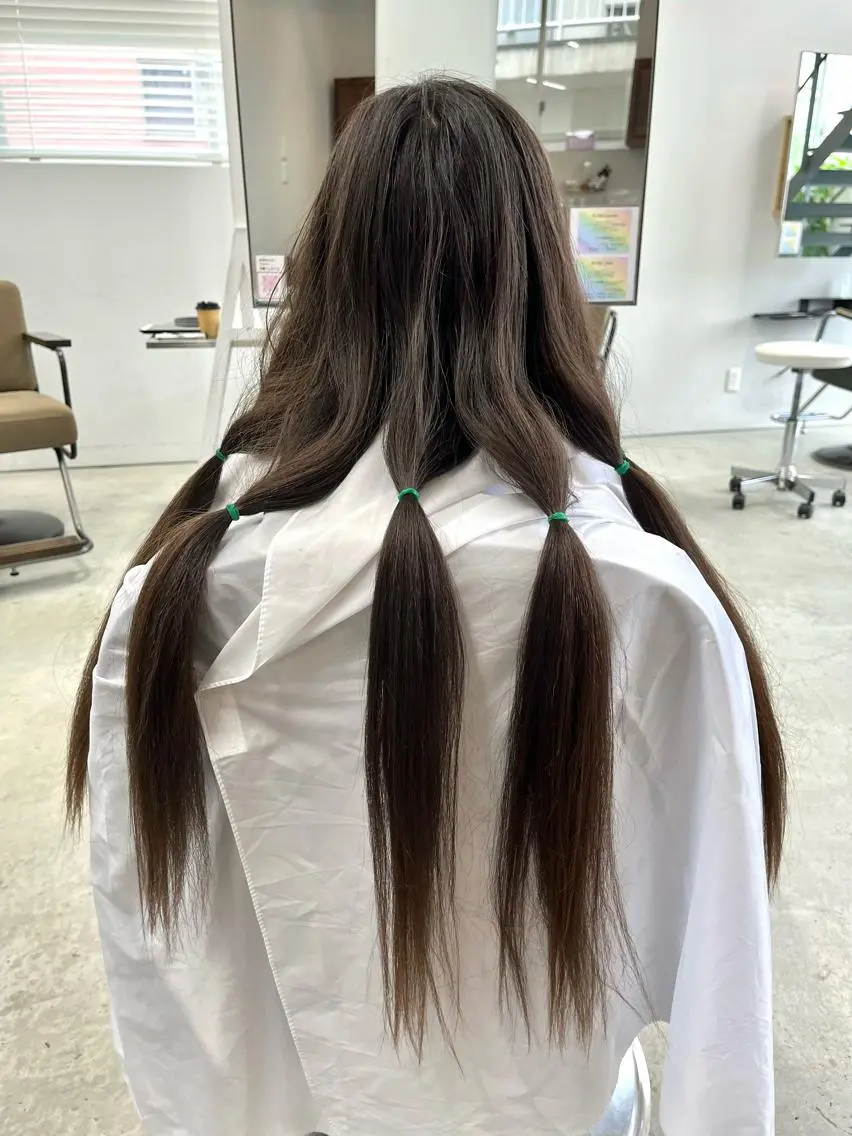 キッズ 山口 モエのヘアスタイル