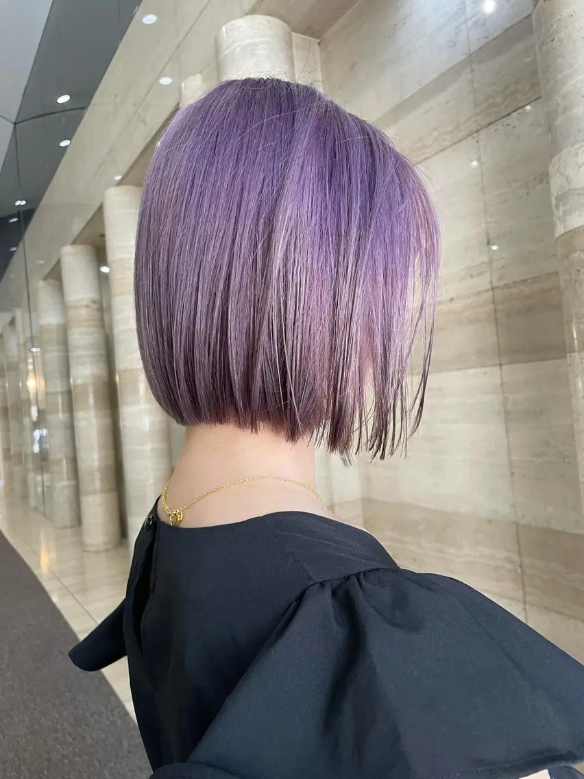 ミディアム 透明感/エクステ Veluaのヘアスタイル