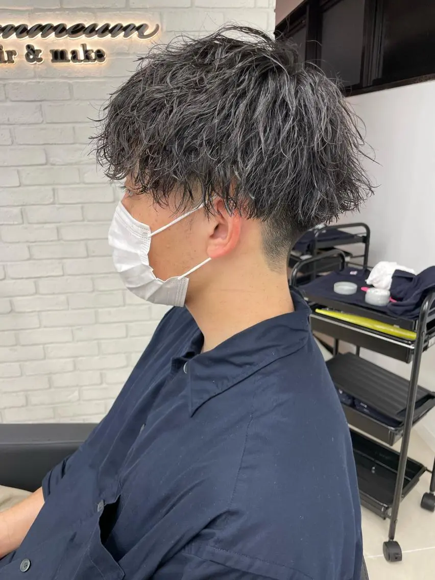 ショート パーマ ヘアアレンジ メンズ 🔥メンズ特化🔥 木村 祐太のヘアスタイル