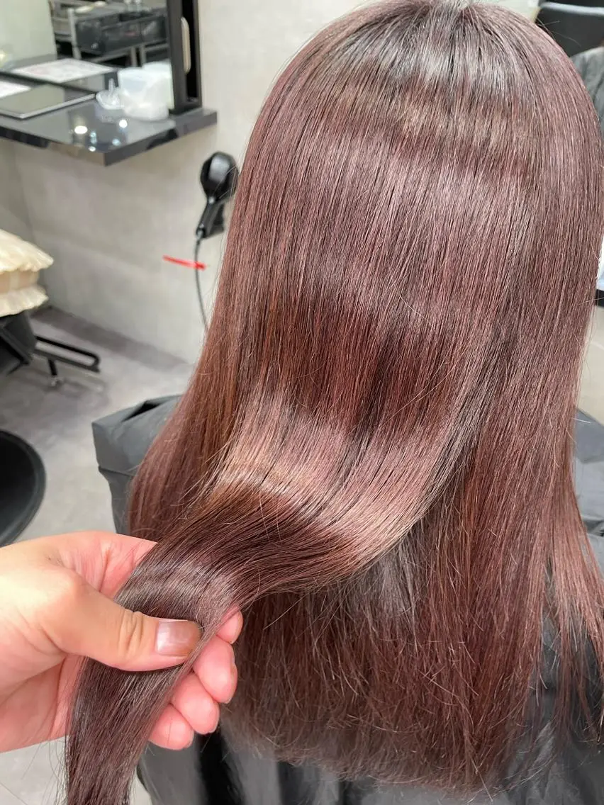 ロング 髪質改善 トリートメント カット ヘアカラー エクステ 👑最高級エクステ 👑新宿/タイセイのヘアスタイル