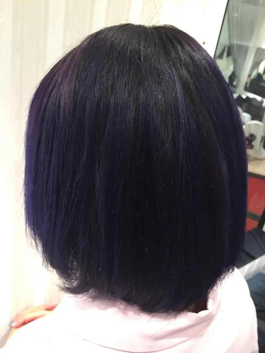 ショート カラー バイオレットカラー Earth岩槻店 YAGIのヘアスタイル