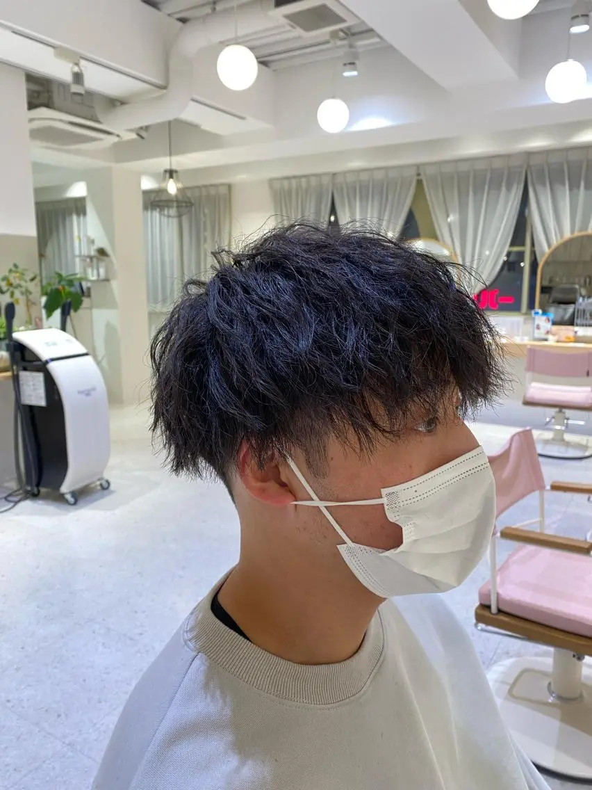 パーマ メンズ soil ミヤタケのヘアスタイル