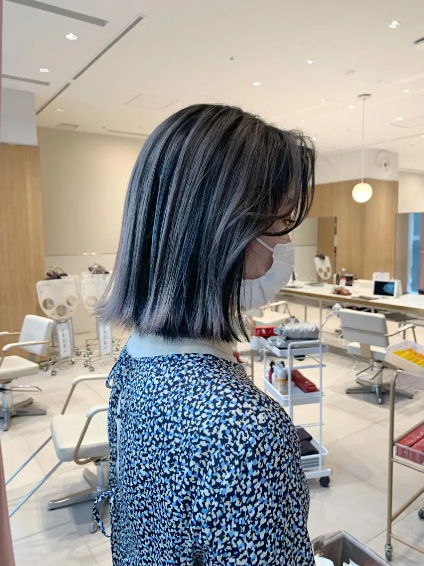 ショート カラー ハイライトカラー ハイライト レイヤー専門家 ダブルカラー修のヘアスタイル