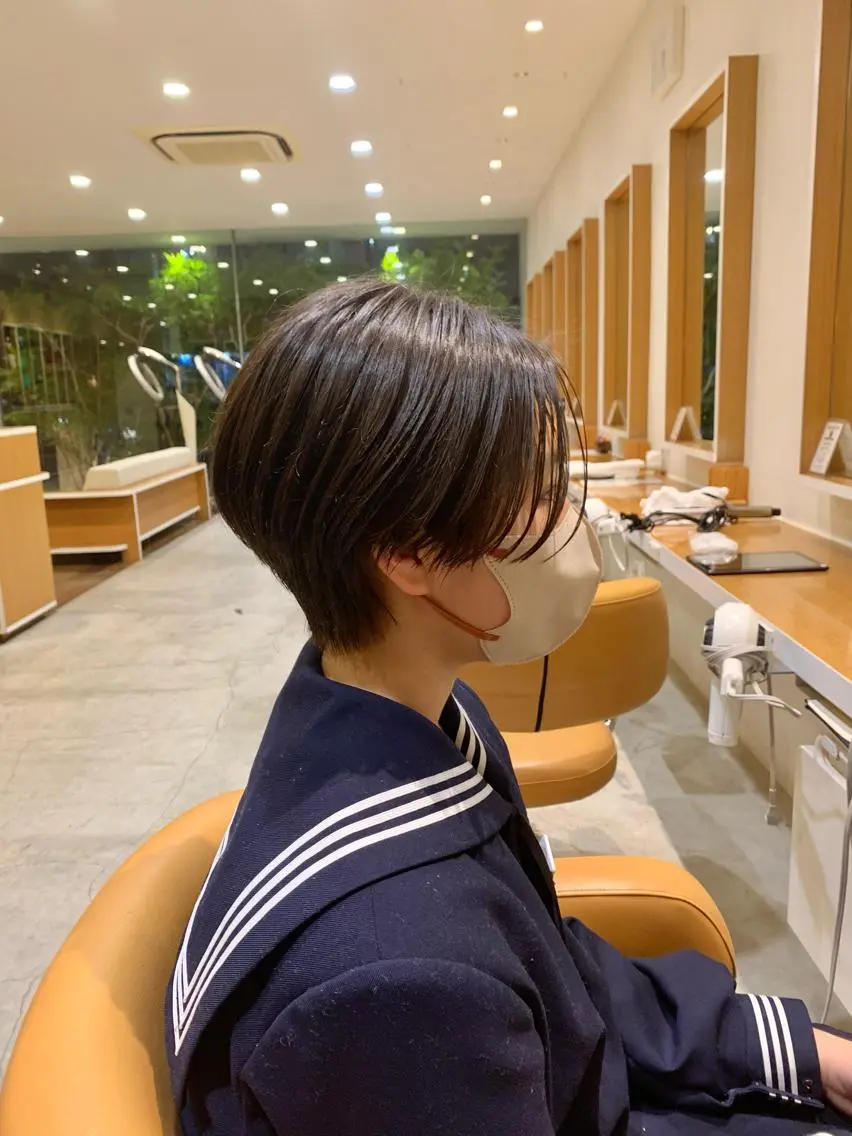 ショート ハンサムショート ショートヘア 中尾 文哉のヘアスタイル