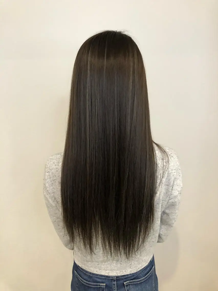 ロング Rubik難波樽本 譲二のヘアスタイル