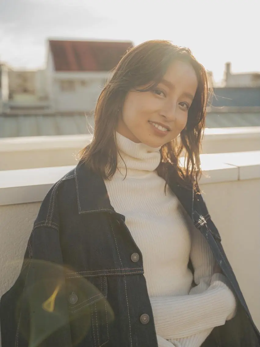 ミディアム 柳下 涼のヘアスタイル